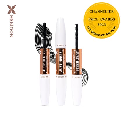 2-in-1 Serum-infused Lash Enhancing Mascara with Castor Oil and Coconut Oil 2-in-1 Serum-infused Lash Enhancing Mascara with Castor Oil and Coconut Oil - 8 g