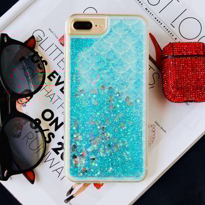 Mermaid Pattern Bling Glitter Luxury Cover-iPhone SE 2 / SE 3