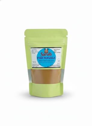 Eco-cater Traditional Fish Masala Coastal Style Spice Mix 100 gram