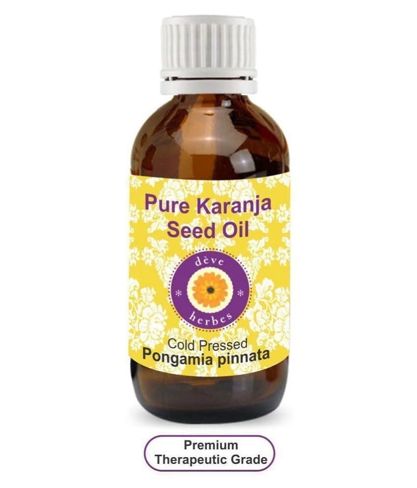 Deve Herbes Pure Karanja Seed Carrier Oil 100 ml