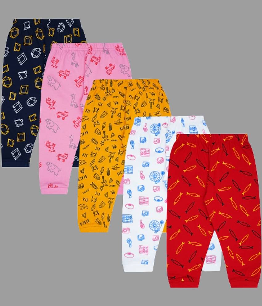 Santee Pack of 5 Boys Cotton Trackpant ( Multicolor )
