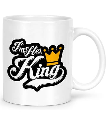 Idream Quote Printed Ceramic Coffee Mug 1 Pcs 330 mL