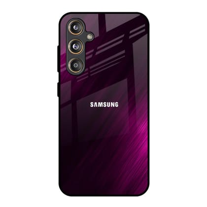 Pink Hairline Glass Case for Samsung Galaxy F55 5G