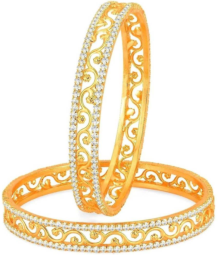 YouBella Gold Plated Bangles for Women and Girls