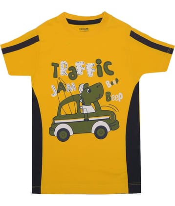 Dollar Champion Kidswear Pack of 1 Boys Cotton T-Shirt ( Multicolor )