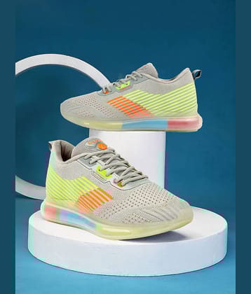 Clymb Cosco Gray Men's Sports Running Shoes