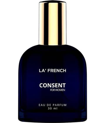 LA FRENCH - Consent Eau De Parfum (EDP) For Women 30 ( Pack of 1 )