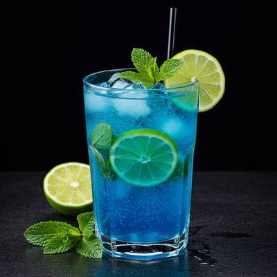 Blue Curacao Mojito