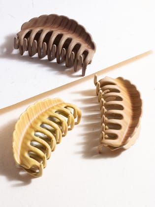 Pack Of 3 Claw Clips
