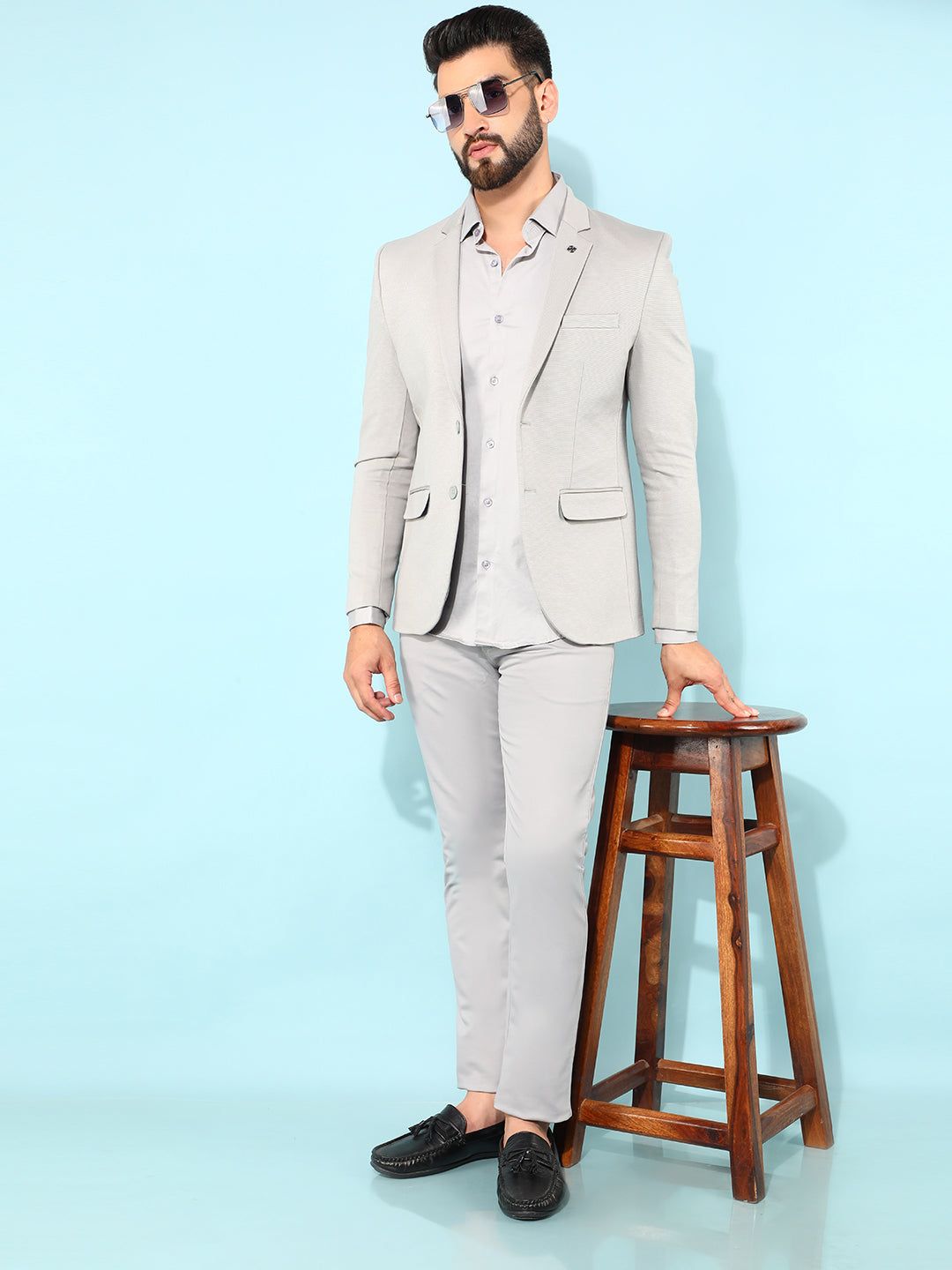 Grey Trousers-30 / Grey