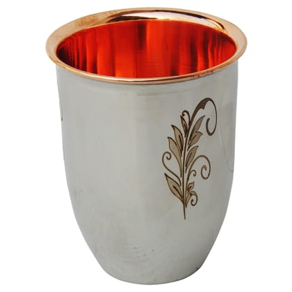 Pure Copper And Steel Glass, 240 Ml (BCMAS118 B)
