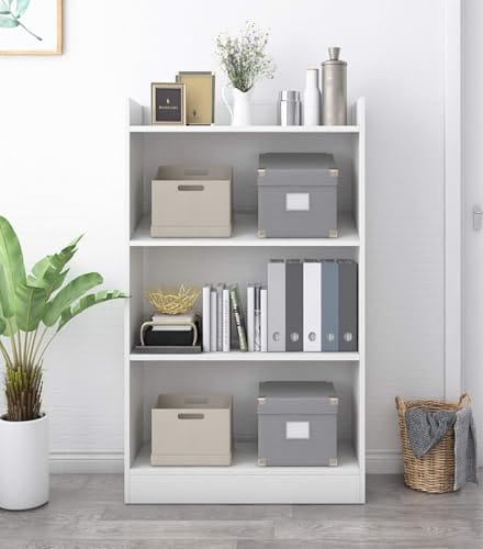 Enigmatic Woodworks Wooden Large Open Bookshelf Multipurpose for Home Rack Showcase Organizer for Living Room
