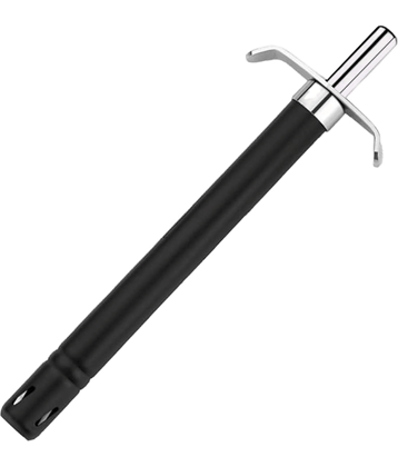 FIT4CHEF Black Stainless Steel Kitchen Gas Stove Lighter ( Pack of 1 )