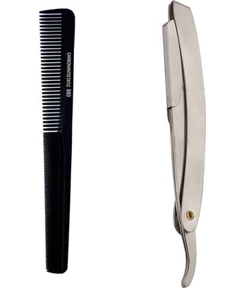 Verceys Stainless Steel Razor Beard Shaping Comb Manual Razor 1