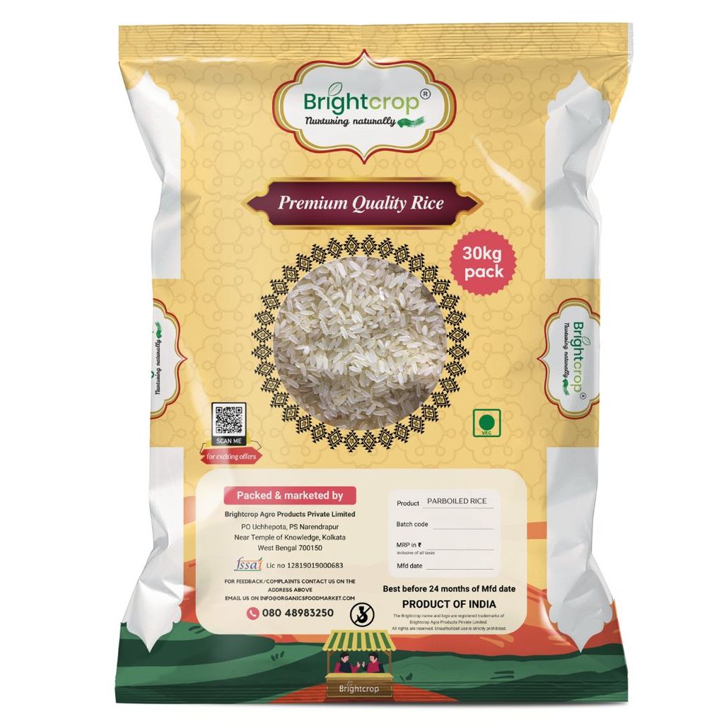 Parboiled | Usna | Ponni Rice (30Kg Bag)