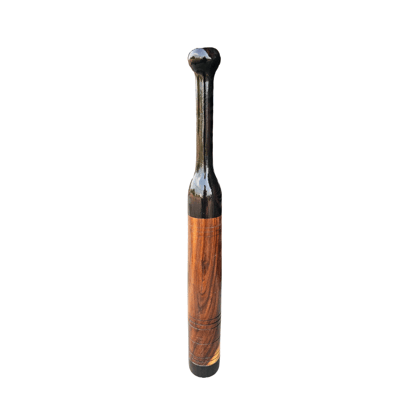 Handcrafted Mudgar (5kg) | Natural Walnut Finish Wood Indian Clubs/Mugdar/Meel/Clubbell/Karla Kattai/Mudgal/Weight | Made with Hard Wood | Made in India