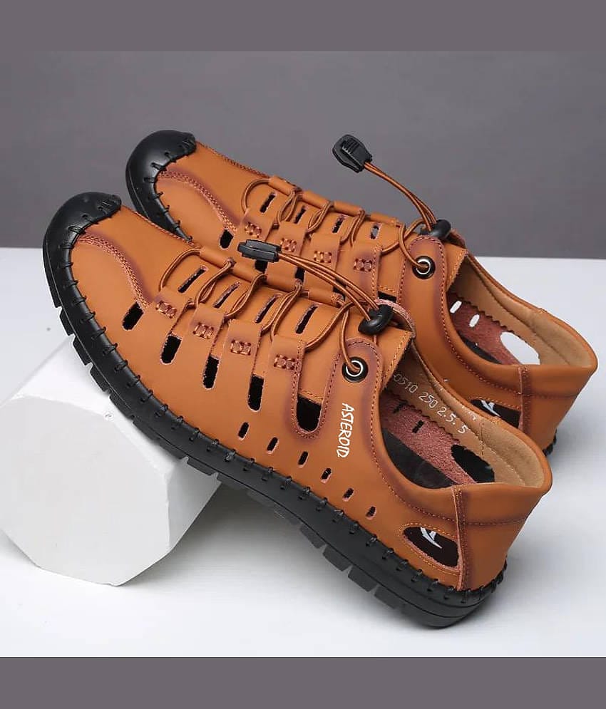 Asteroid Tan Men's Slip on