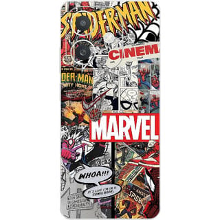 Yug Emporium Back Skin Wrap For Oppo A3x Premium Quality Full Coverage (Mix Marvel) (Back Cover Multicolor)