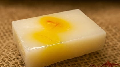 Shea Butter Kesar Moisturizing Bath Bar | Deep Hydration | Daily Bathing
