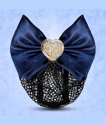 LYKAA Black Bun Clip ( Pack of 1 )