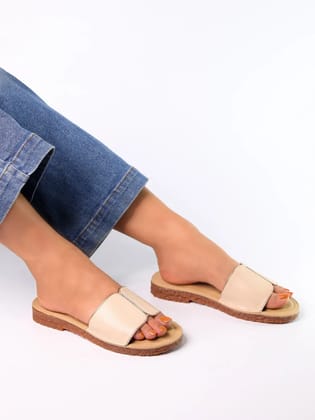 Jasmine Beige Flats-36 / Beige
