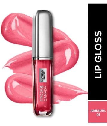 FACES CANADA Beyond Shine Lip Gloss - AmiGurl, 3ml