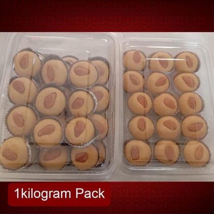 Samarth Pure Ghee Besan Ladoo (1kg) | Premium Gram Flour Sweet | Traditional Indian Dessert