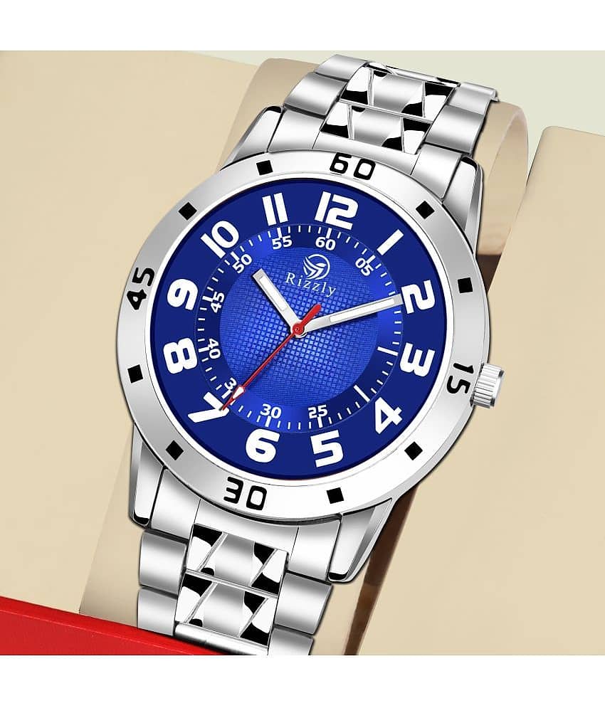 Septem Silver Stainless Steel Analog Men's Watch