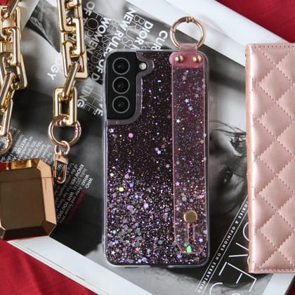 Bling Glitter Hand Strap Cover-Samsung Galaxy S23 Plus