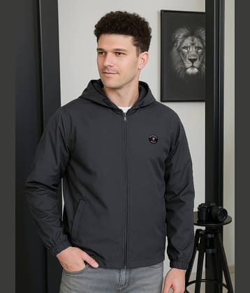 Promount Polyester Men's Casual Jacket - Maroon ( Pack of 1 )