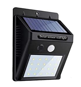 SMARTCAM 20LED Sunlight Control PIR Motion Sensor Solar Energy Street Light Yard Path Home Garden Solar Power lamp Wall Light