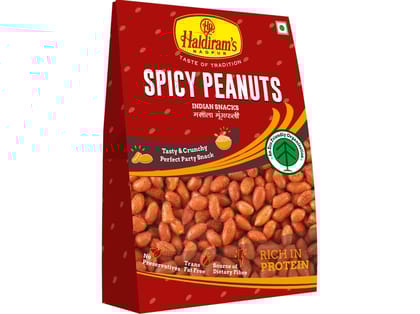 Haldiram's Spicy Peanuts Standy Namkeen - 200 gm