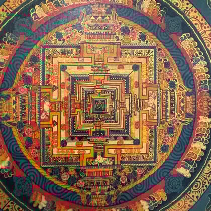 Mandala Wall art - Thangka 2