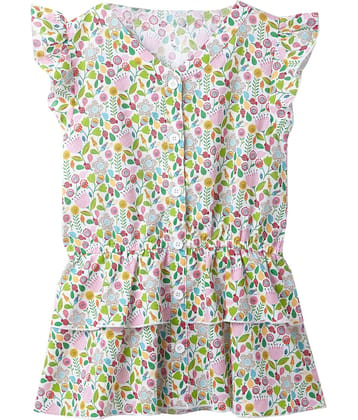 Cub Mcpaws Pack of 1 Girls Rayon Tops ( Multi )