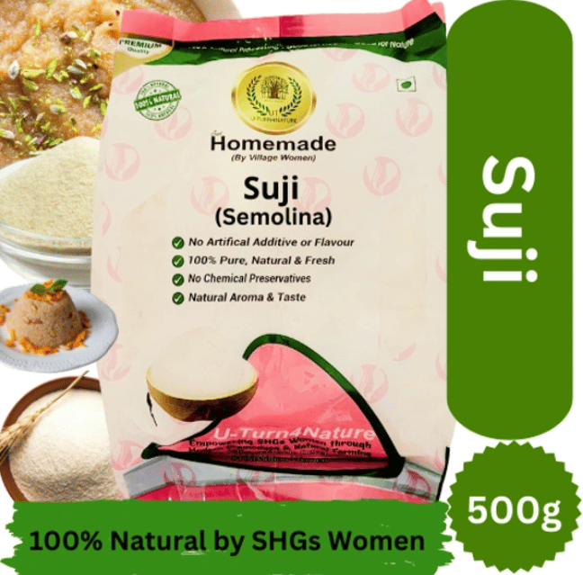 Suji (Semolina) Natural Homemade