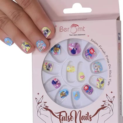 KIDS NAILS - 43 (PRE-GLUED NAILS)