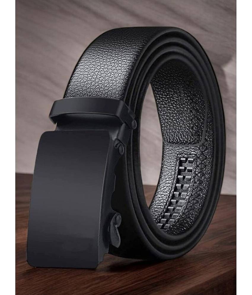 BAYEMA - Black Synthetic Men's Casual Belt ( Pack of 1 )