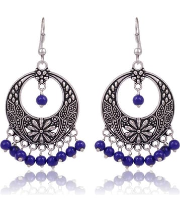 Darshini Designs - Multi Color Drop Earrings ( Pack of 1 )