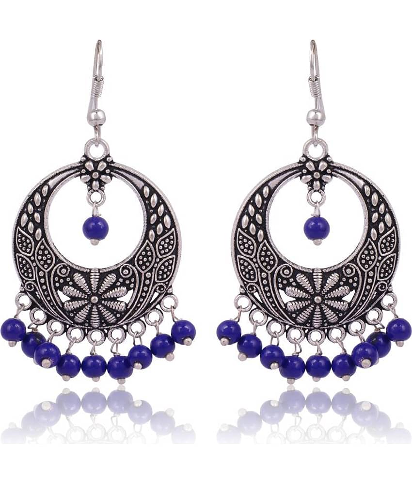 Darshini Designs - Multi Color Drop Earrings ( Pack of 1 )