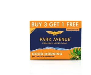 Park Avenue Good Morning Soaps Buy 3 Get 1 free  125 G