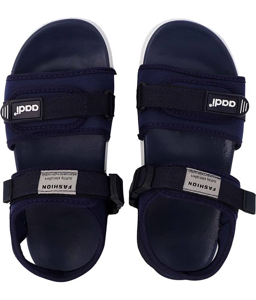 Aadi Yellow Synthetic Leather Sandals