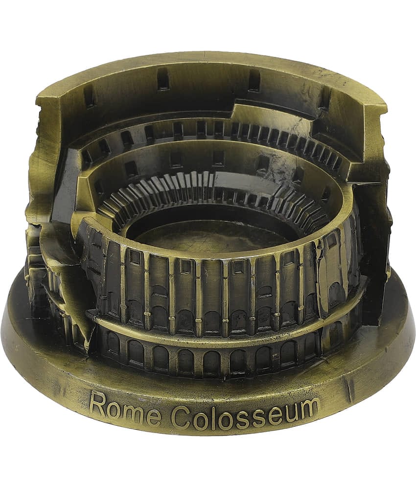 Generic - Metallic Rome Colosseum Amphitheatre Miniature Showpiece 7 cm