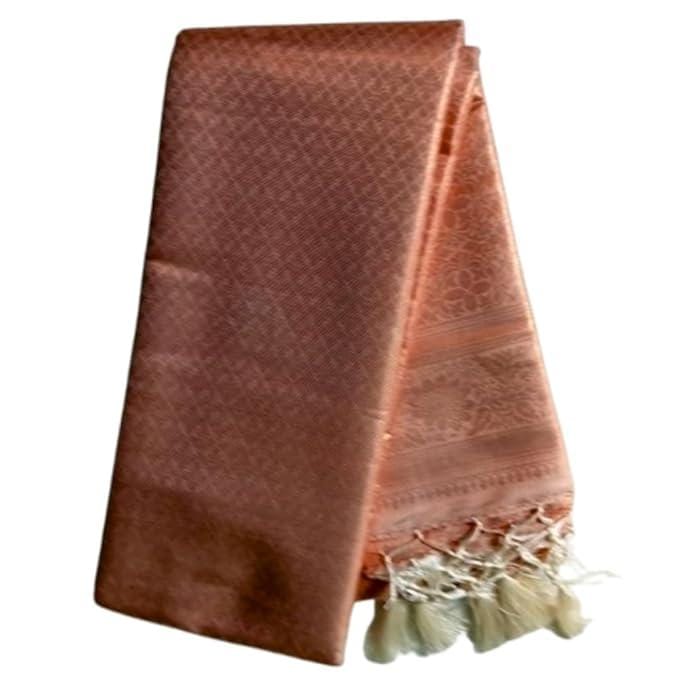 Kanchipuram Pure Soft Silk Saree with Blouse Piece South Indian Saree for Weddings, Festivals & Special OccasionsElegant Wear.