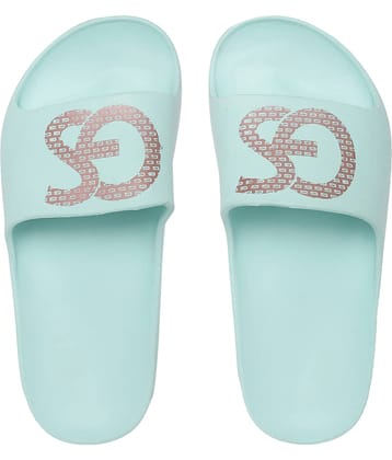 goldstar shoes Sea Green Women's Slide Flip Flop
