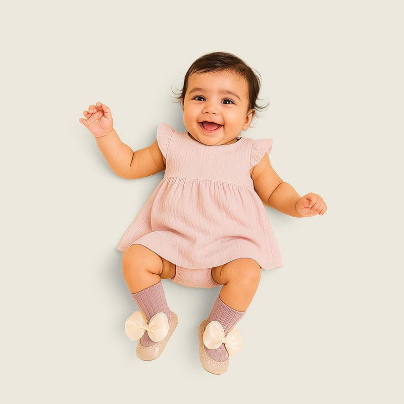 Butterfly Baby Socks-0-6 M / Purple