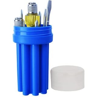(Pack of 8) TH-T08 8-in-1 Combination Screwdriver Set for Home, Office, and DIY Repairs