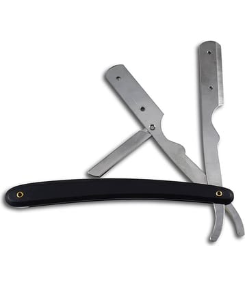 Verceys Barber Straight Black Razor Ustra Professional Ustraa Manual Razor 1