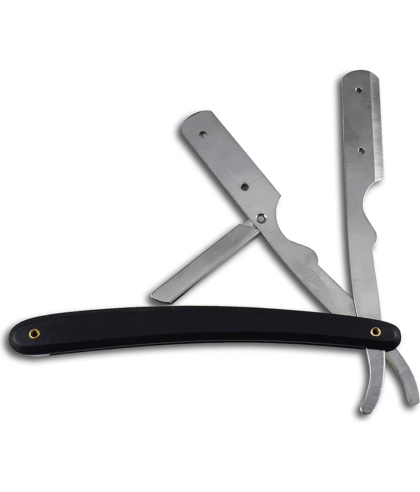 Verceys Barber Straight Black Razor Ustra Professional Ustraa Manual Razor 1