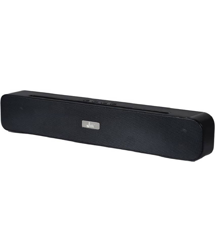 jhn JHN-3185 10 W Bluetooth Speaker Bluetooth v5.0 with USB,SD card Slot Playback Time 12 hrs Black