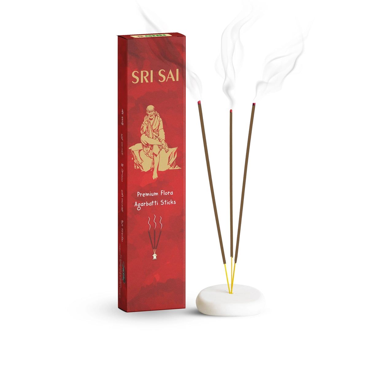 Giri Sri Sai Premium Flora Agarbatti | Agarbathi | Incense Sticks for Daily Pooja 50 grams